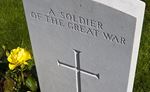 Great war gravestone