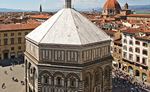 Baptistery and the City of Florence